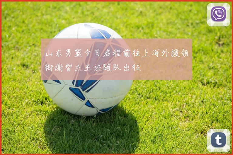 山东男篮今日启程前往上海外援领衔谢智杰王证随队出征